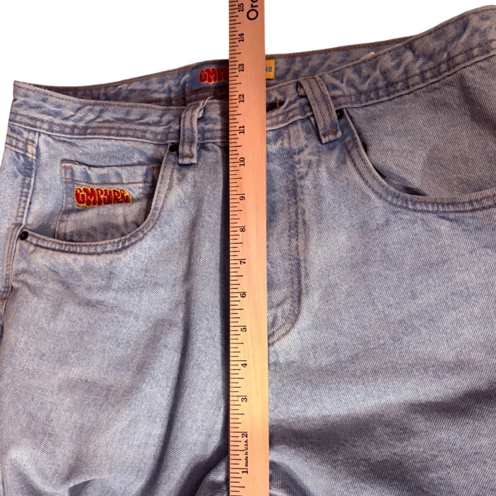 Empyre Relaxed Fit Jeans‎ Size 32 light blue Wash Skater Streetwear Baggy Denim